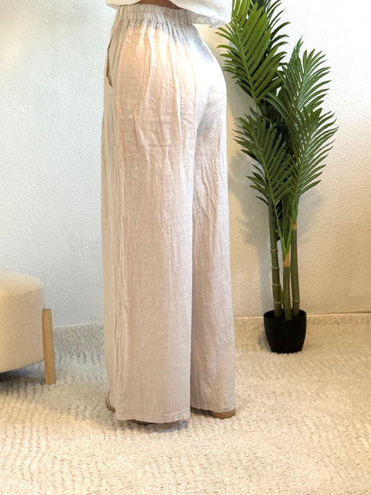 Pantalon Béla en lin