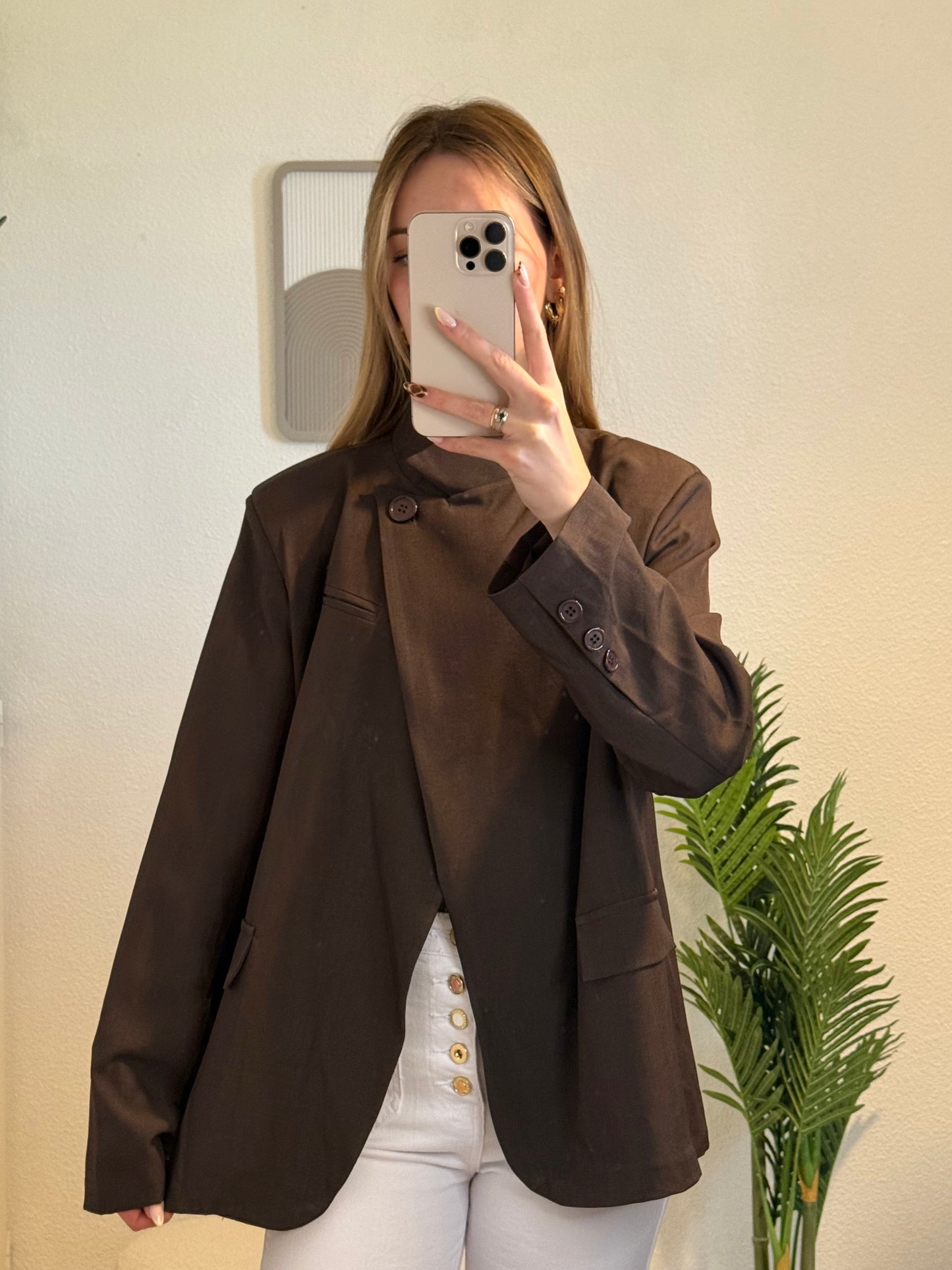 Blazer Maya marron