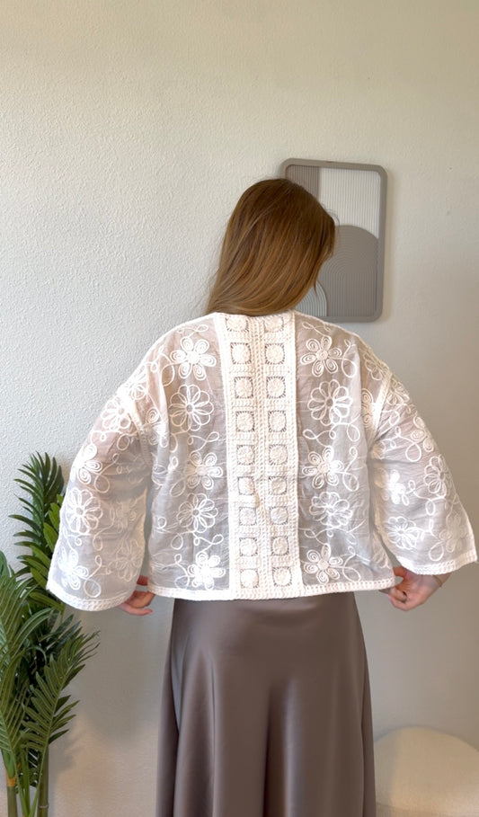 Gilet Alessia en crochet