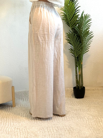 Pantalon Béla en lin