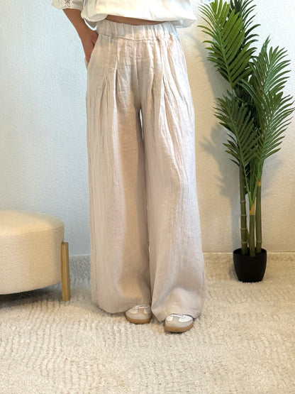 Pantalon Béla en lin