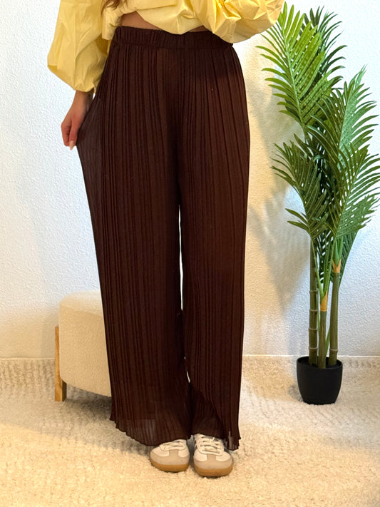Pantalon Ava marron