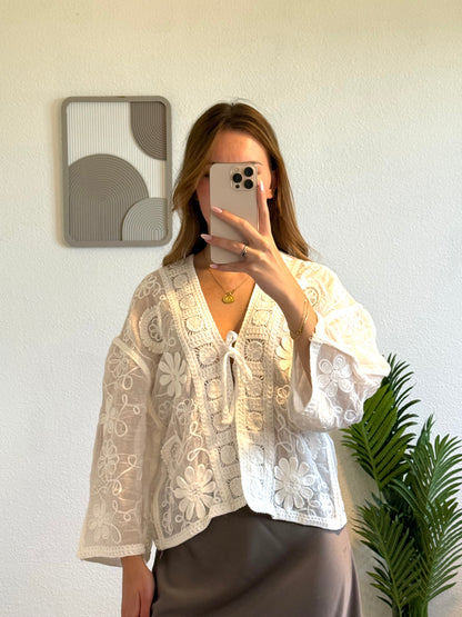 Gilet Alessia en crochet