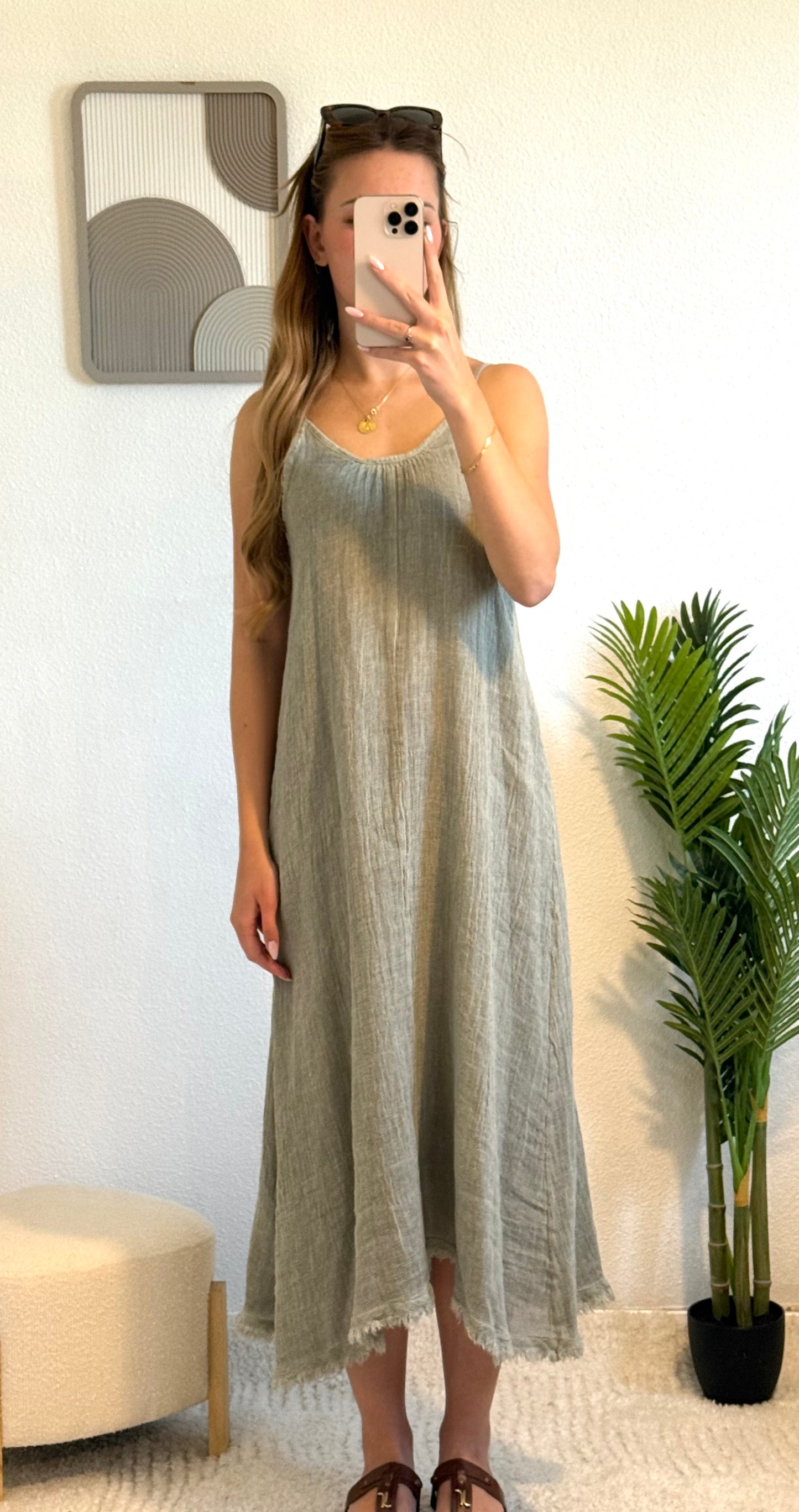 Robe Anaya lin/coton
