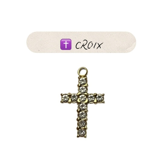 Chaîne personnalisée – 2 breloques