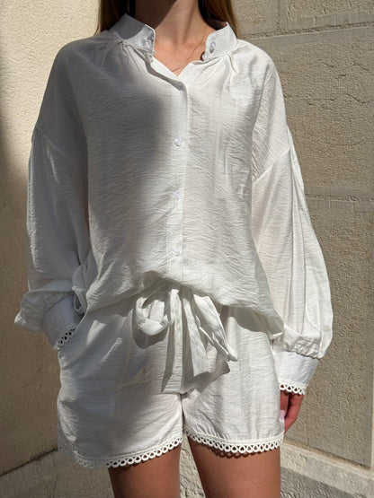 Ensemble Maëlia blanc